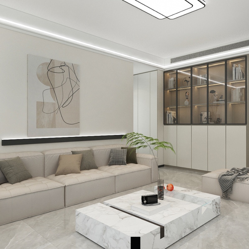 160㎡现代简约，去繁化简的松弛感~