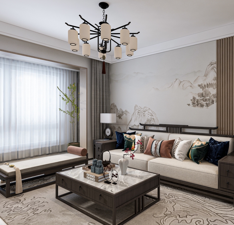 浪漫风雅的新中式，不愧是顶流，禅意舒适！