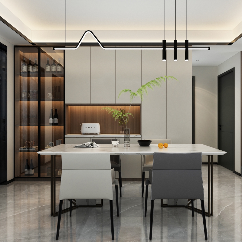 148㎡现代轻奢，城市里的精致生活！