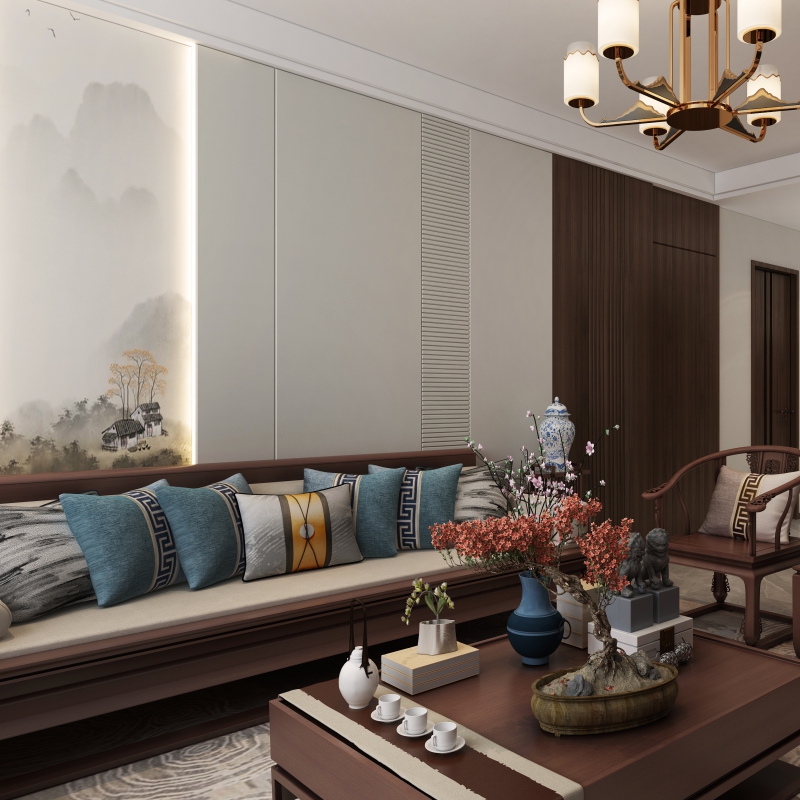 意境新中式，东方美学呈现理想雅居！