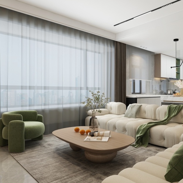 当现代邂逅轻奢，家成了最美的艺术品